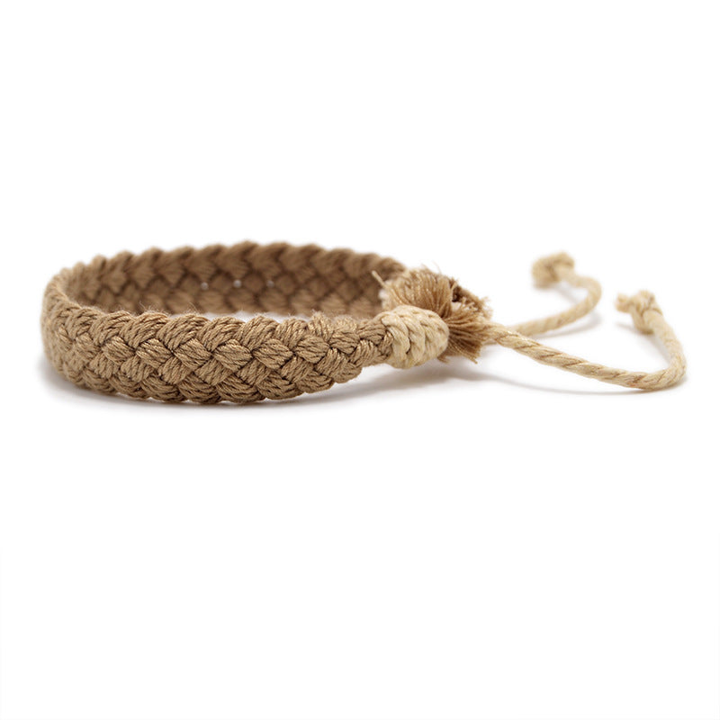 Cotton Braided Boho Bracelet