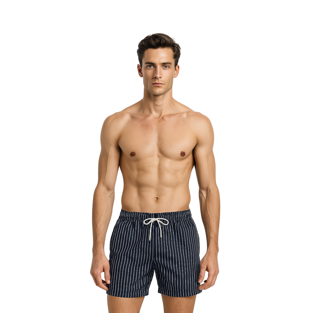 Men's Striped Shorts