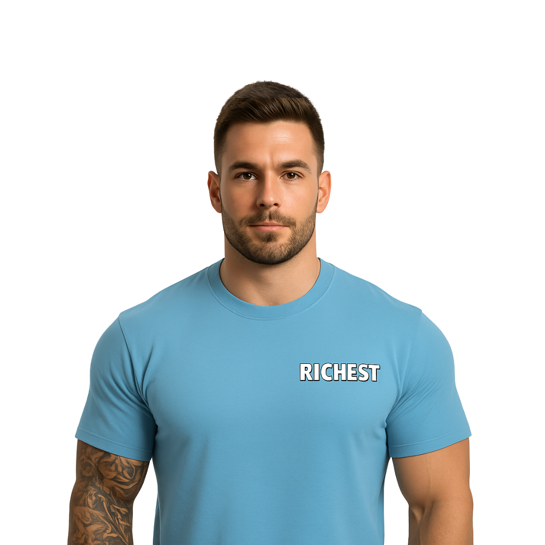 Printed Slogan Men's T-shirt