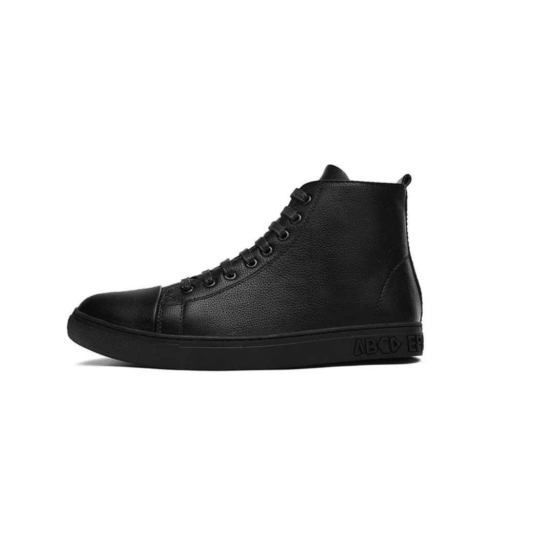 Men's High Top Black Sneakers