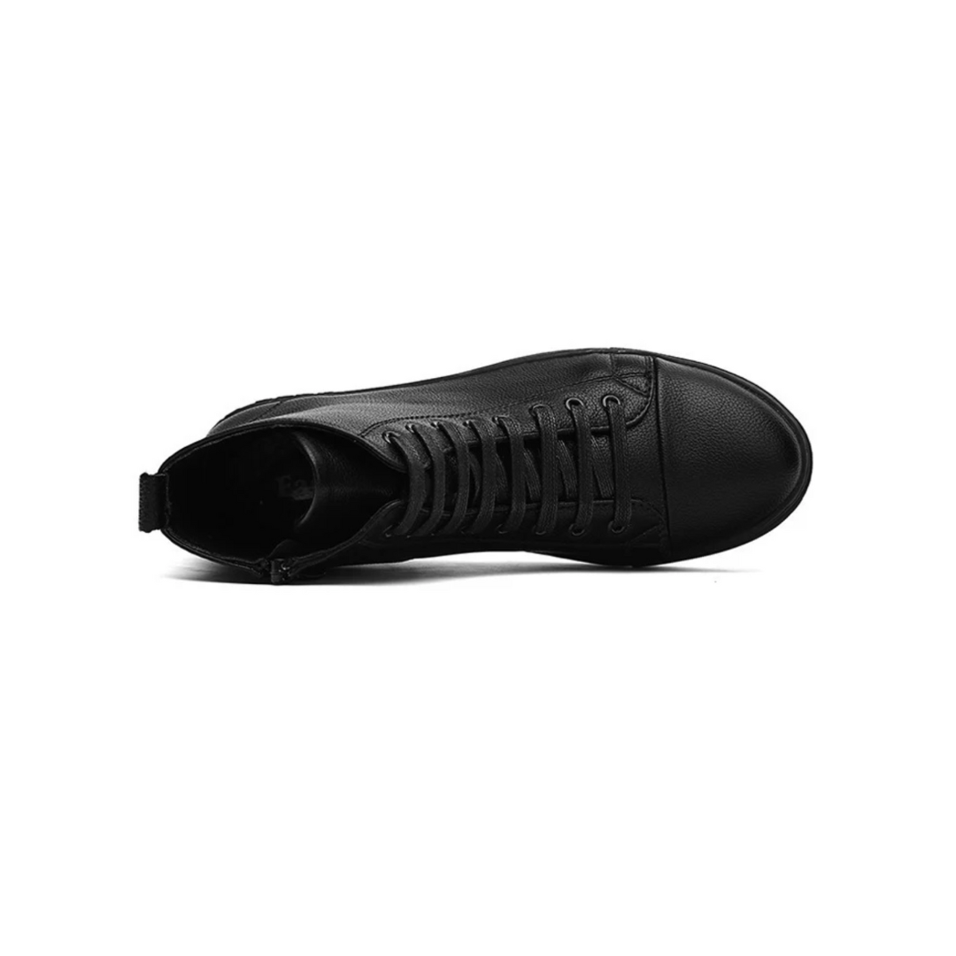 Men's High Top Black Sneakers