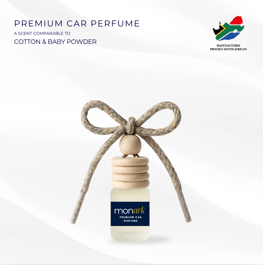 Luxury Car Fragrance - Baby Powder and Cotton