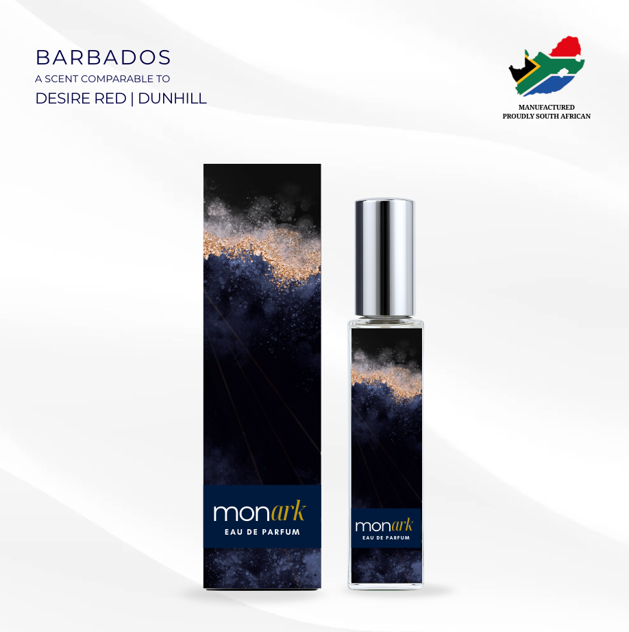 Barbados - a fragrance comparable to Desire Red by Dunhill