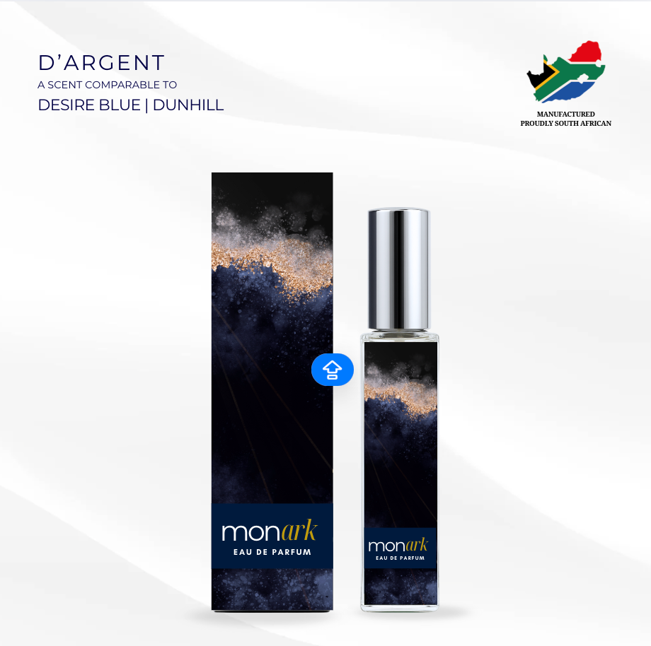 D'Argent - a scent similar to Desire Blue by Dunhill