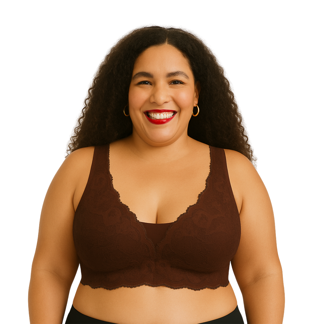 Plus Size Lace Push Up Bra