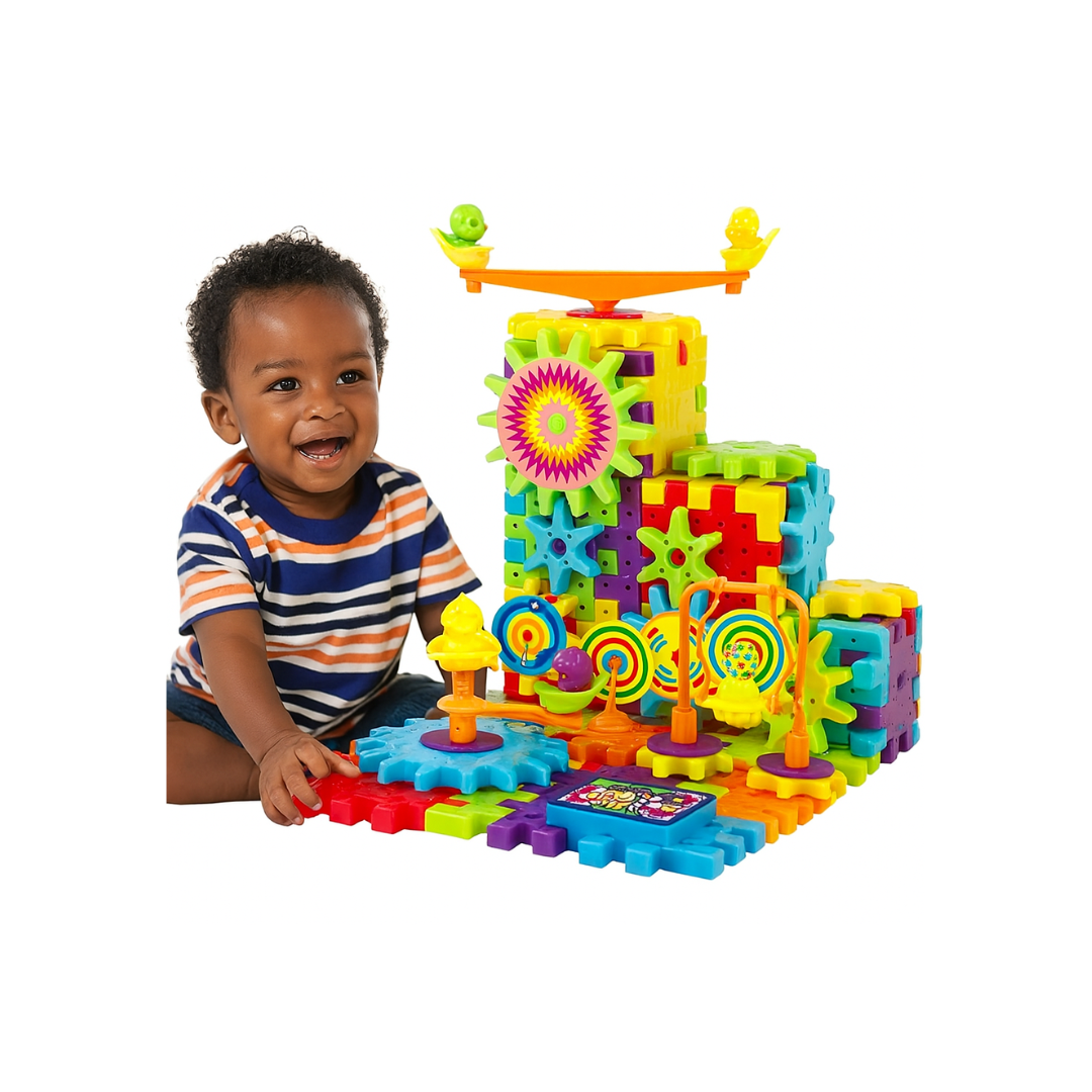 Electric Gears 3D Model Educational Toy