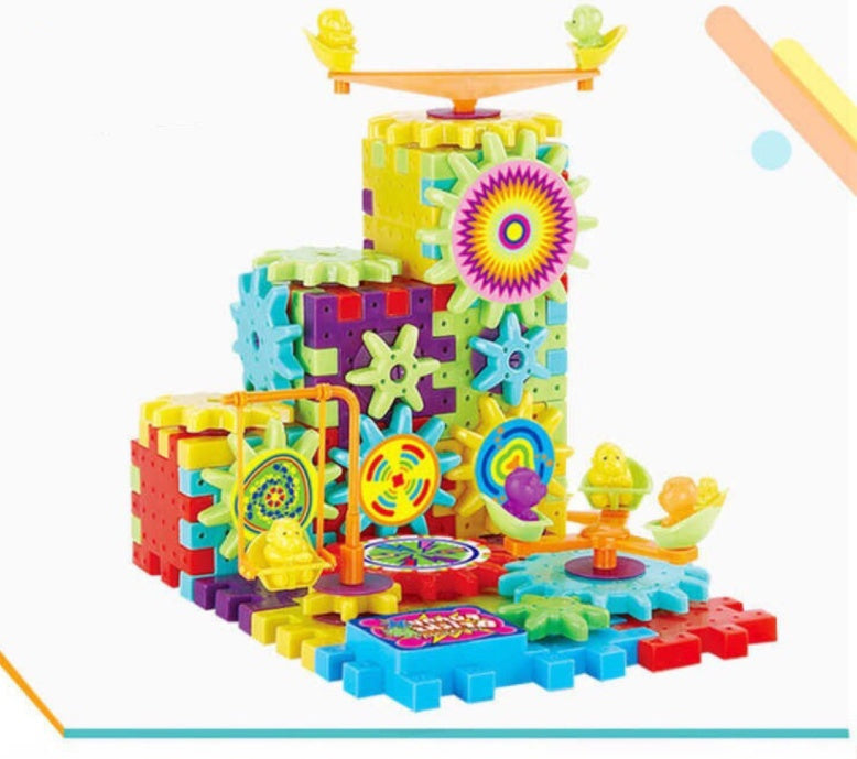 Electric Gears 3D Model Educational Toy
