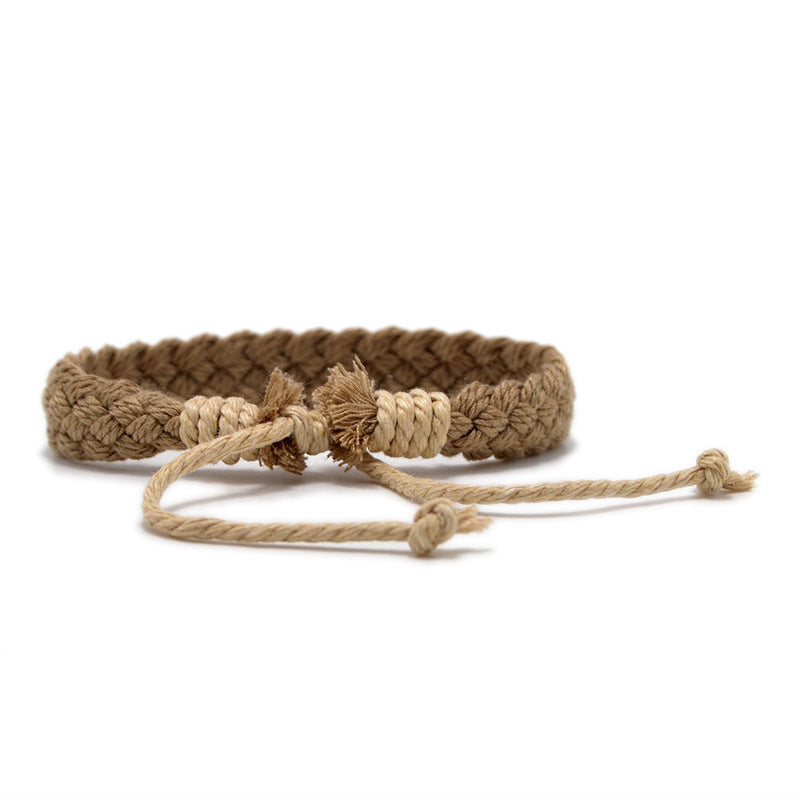 Cotton Braided Boho Bracelet