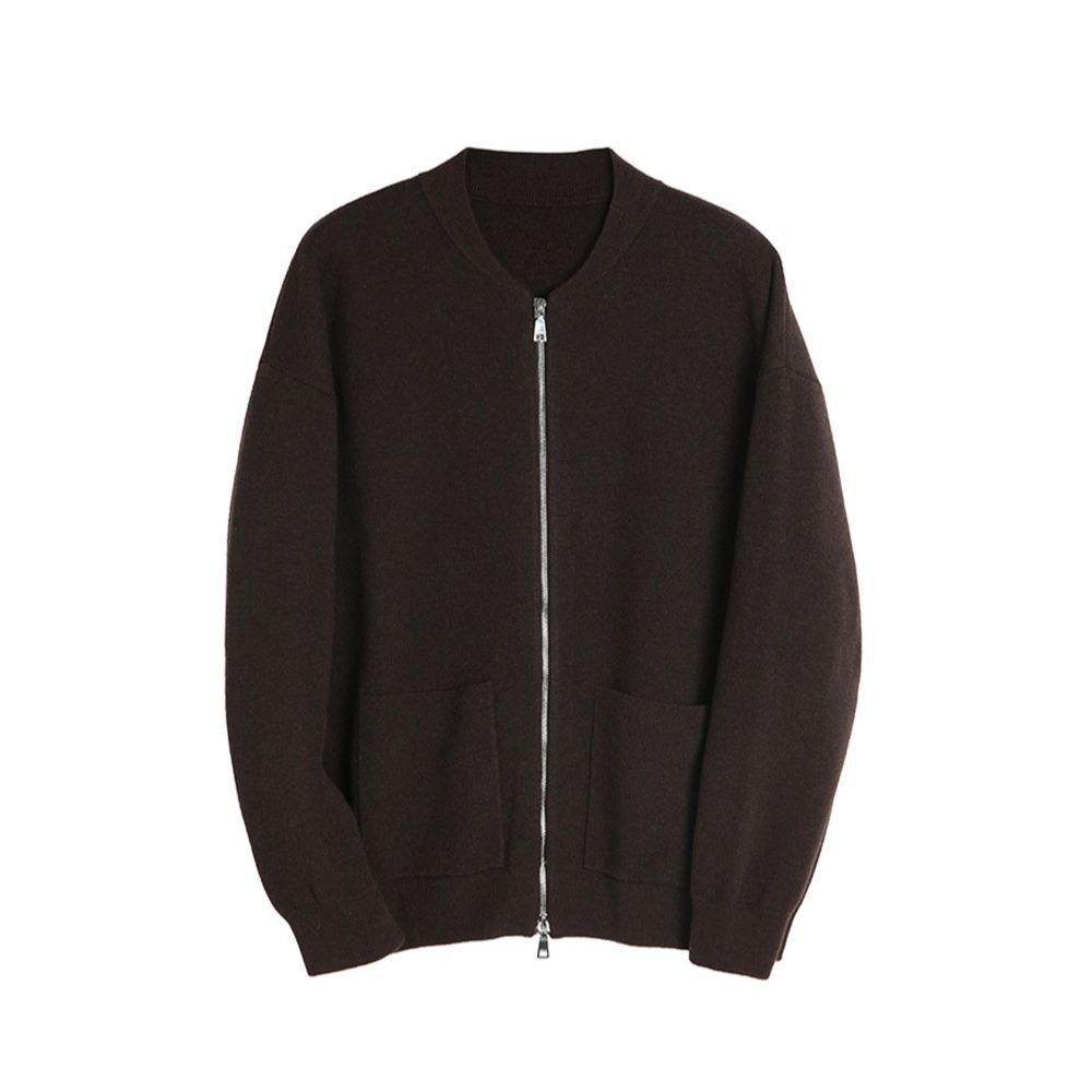 Heavy Two-way Knitted Cardigan