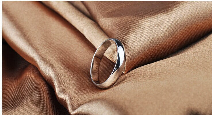 Sterling Silver Glossy Ring