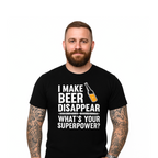 Printed Slogan T-Shirt for Men