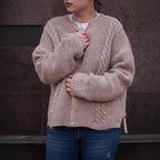 Weird Unique Funny Face Knitted Sweater