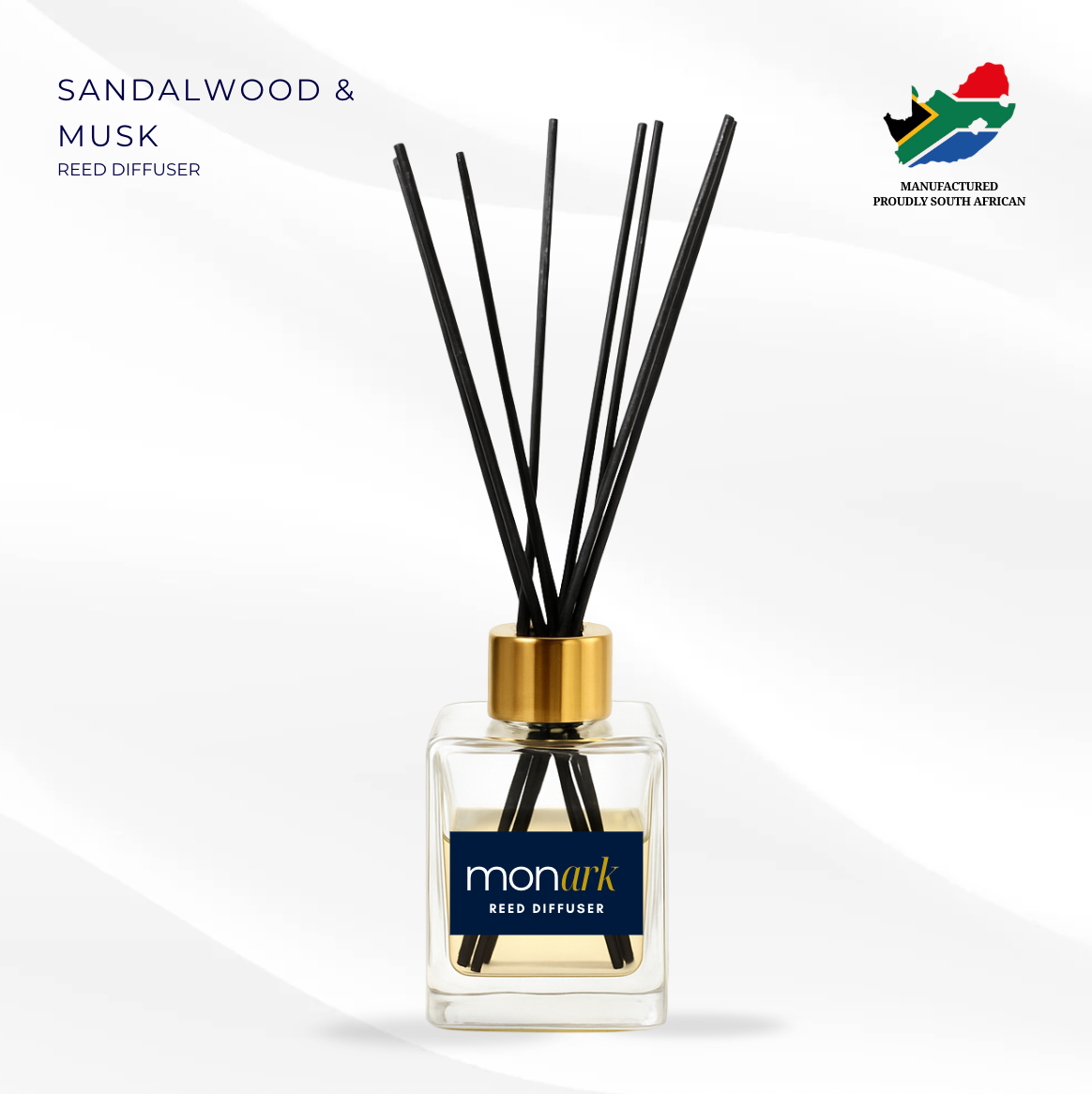 Premium Sandalwood & Musk Reed Diffuser