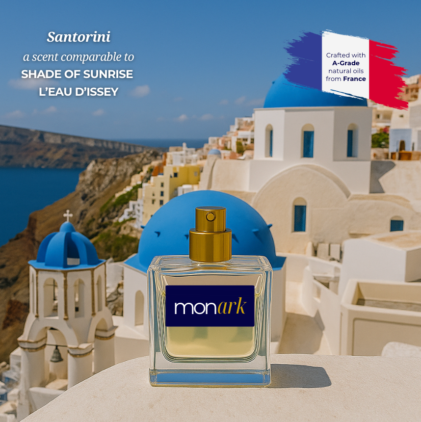 Santorini - a fragrance comparable to Shade of Sunrise by L’Eau D’Issey