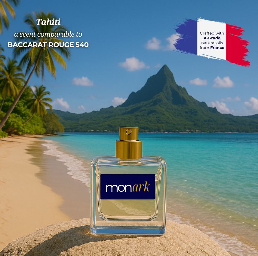 Tahiti - a fragrance comparable to Baccarat Rouge 540