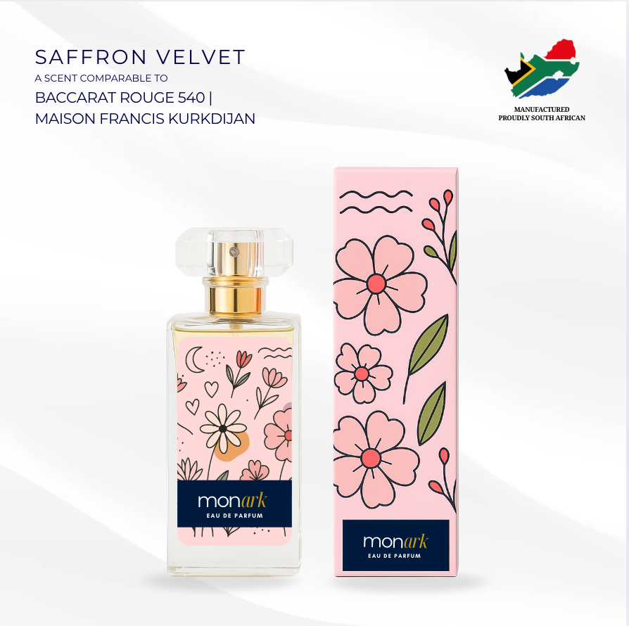 Saffron Velvet  - a fragrance comparable to Baccarat Rouge 540