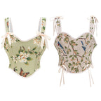 Women's Slim Fit Printed Corset