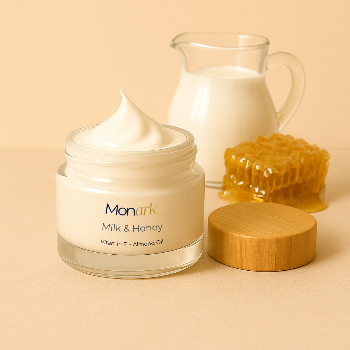 Super Hydrating Honey & Milk Body Butter.
