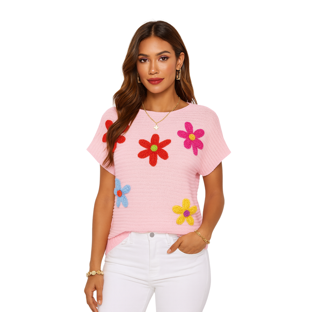 Spring Loose Knitted Pullover