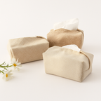 Cotton Linen Tissue Box