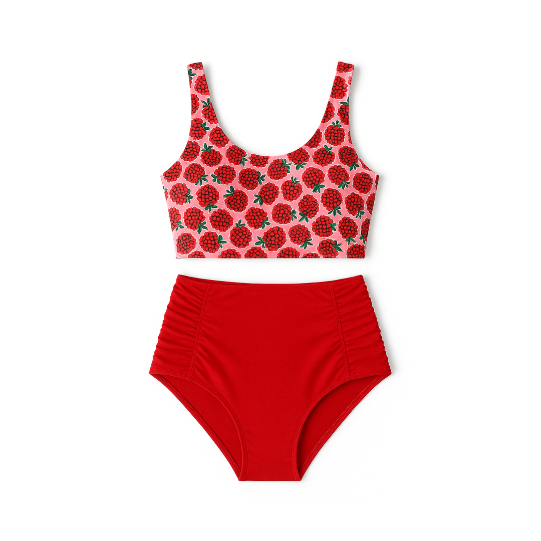 Maternity high waist swimwear